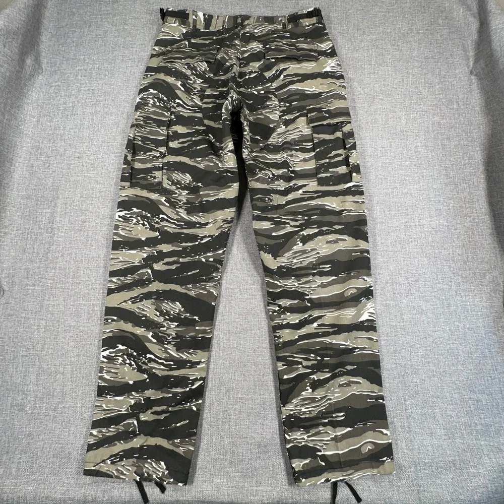 Backbone Cargo Pants Mens 34x32 Tiger Stripe Camo Tactical Military Utility